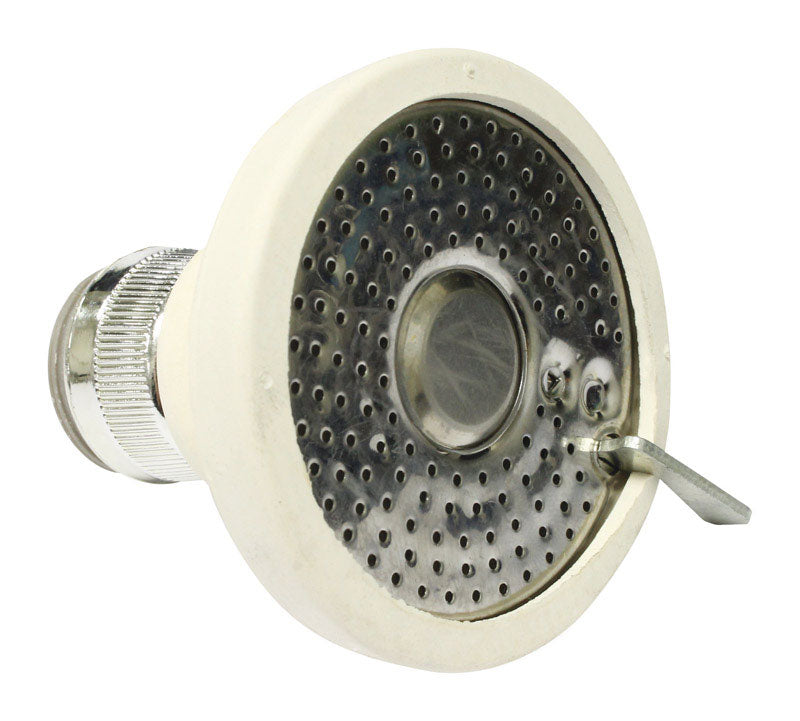 Plumb Pak Male Thread 15/16 in.-27 White Swivel Sprayrator