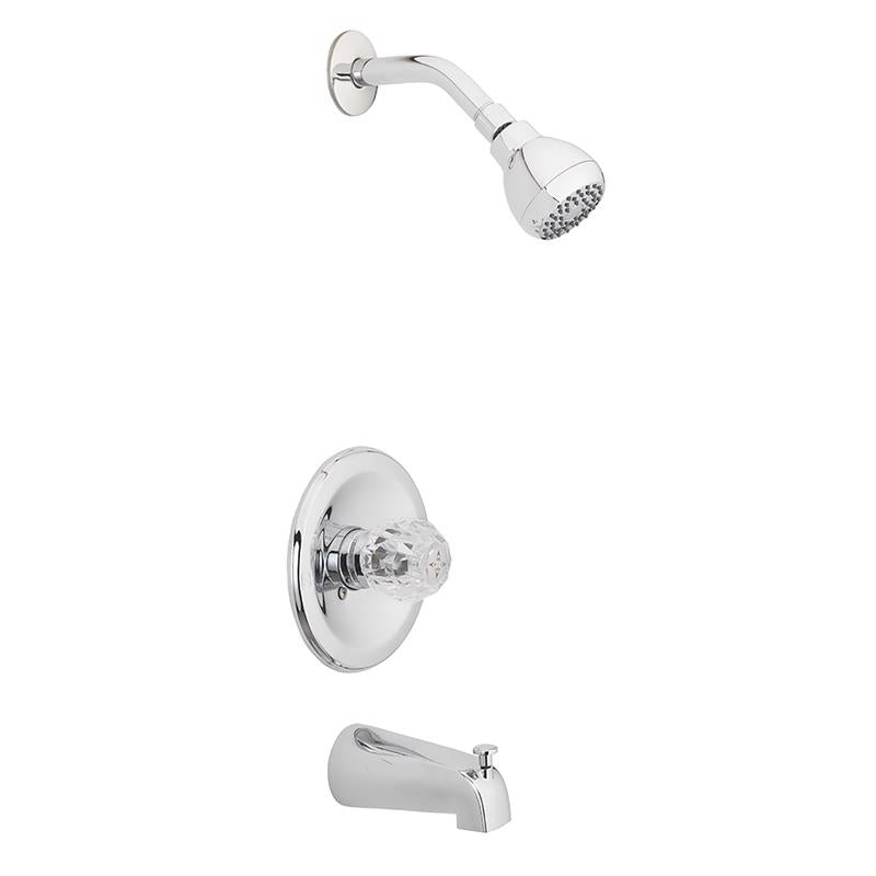 Oakbrook Collection 1-Handle Chrome Tub and Shower Faucet