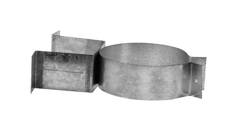 Soporte de pared de acero inoxidable Selkirk de 4 pulg.