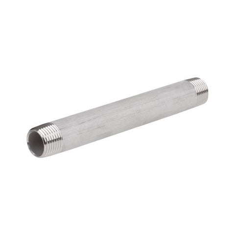 Smith-Cooper 2 in. MPT Stainless Steel 4 in. L Nipple