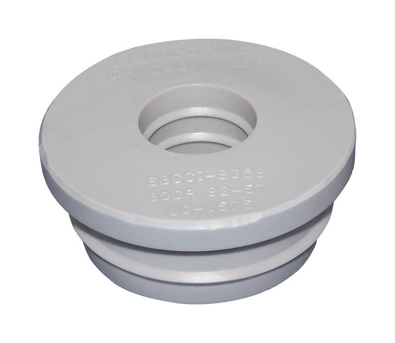 Conector de compresión de PVC Fernco Cédula 40 de 3/4 pulg. X 1-1/2 pulg. D, paquete de 1