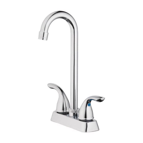 Oakbrook Collection Pacifica Two Handle Chrome Bar Faucet