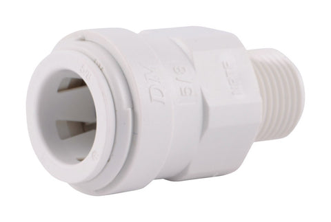 SharkBite Quick Connect Push to Connect 1/2 in. CTS X 3/8 in. D NPT Male Connector