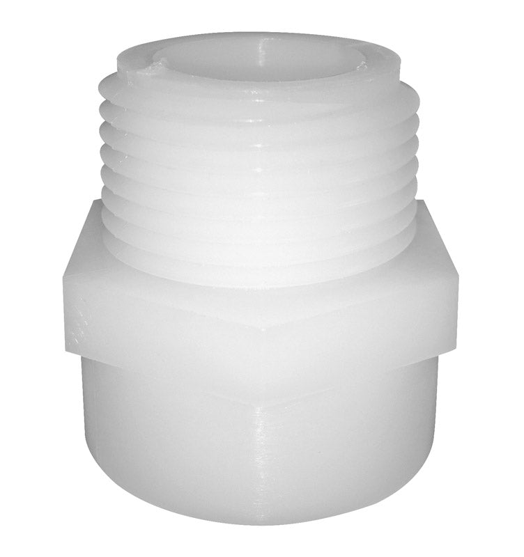 Green Leaf 3/4 in. MGHT X 3/4 in. D FGHT Nylon Hose Adapter 1 pk (Pack of 5)