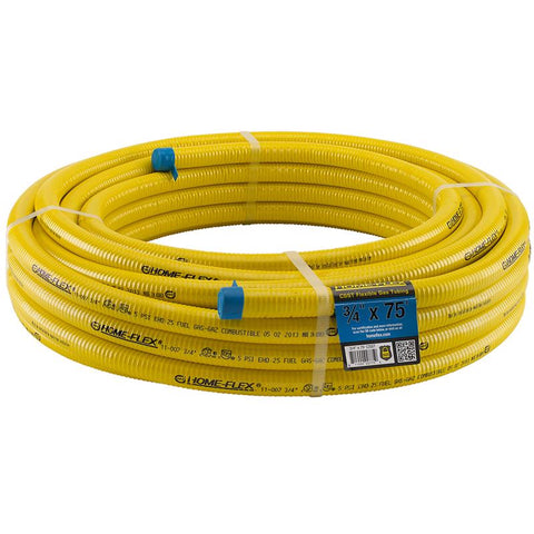 Home-Flex 3/4 in. D X 75 ft. L CSST Flexible Gas Tubing
