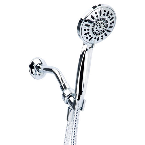 Oakbrook Collection Chrome PVC 3 settings Handheld Showerhead 1.8 gpm