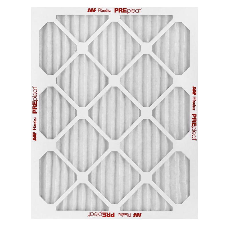 AAF Flanders PREpleat LPD SC M10 20 in. W X 14 in. H X 1 in. Synthetic 10 MERV Pleated Air Filter 1 (Pack of 12)