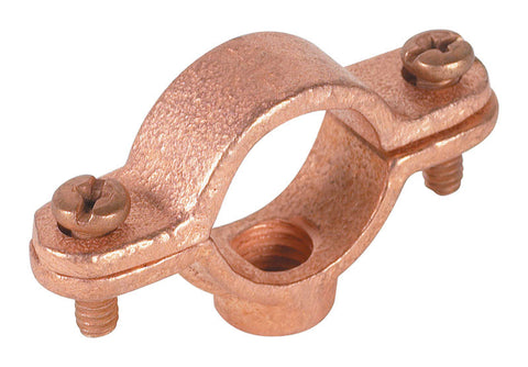 Warwick Hanger 2100 Series 1/2 in. Copper Plated Malleable Iron Split Ring Hanger