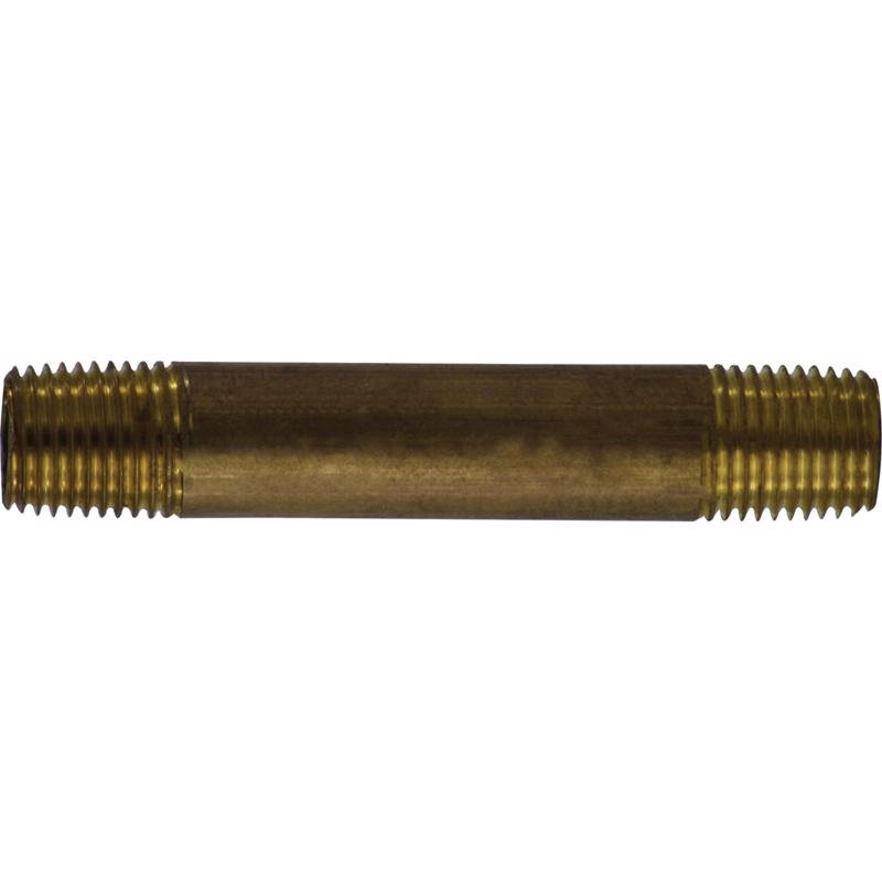 Anderson Metals 3/4 in. MPT in. Red Brass Nipple 1-1/2 in. L