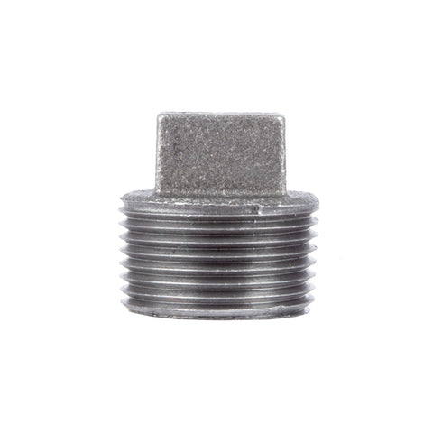 STZ Industries 2-1/2 in. MIP each Black Malleable Iron 2-1/2 in. L Plug