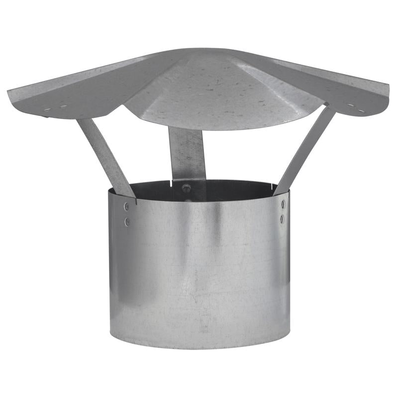 Imperial 5 in. D Galvanized Steel Rain Cap (Pack of 10)