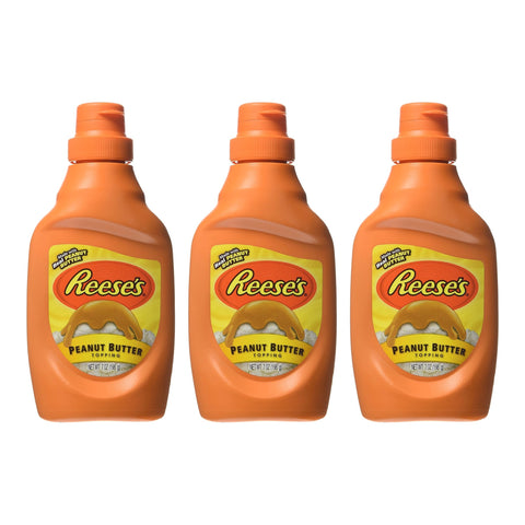 Reese's Peanut Butter Topping, 7 oz (3 Pack)