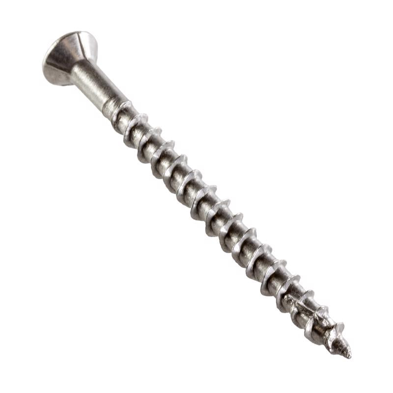 Simpson Strong-Tie No. 10 Sizes X 2-1/2 in. L Lobe Flat Head Deck Screws 1 lb 82 pk