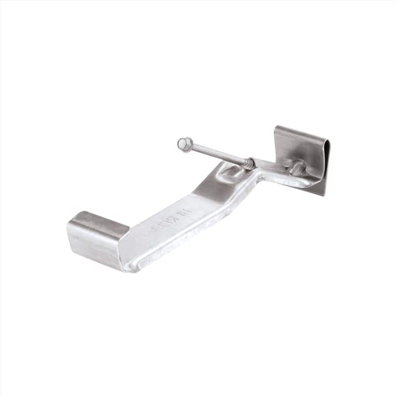 Amerimax 1.75 in. H X 5 in. W X 5.18 in. L Metallic Aluminum K Hidden Gutter Hanger (Pack of 50)