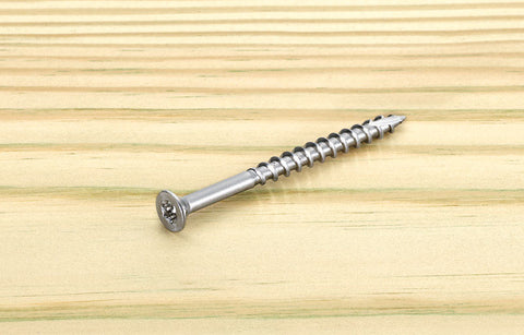 Starborn Deckfast No. 10 X 2-1/2 in. L Silver Star Flat Head Deck Screws 2000 pk