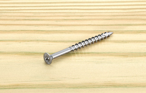 Starborn Deckfast No. 10 X 3 in. L Silver Star Flat Head Deck Screws 1500 pk