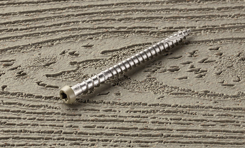 Starborn Cap-Tor No. 10 X 2-3/4 in. L Warm Gray Star Undercut Head Deck Screws 350 pk