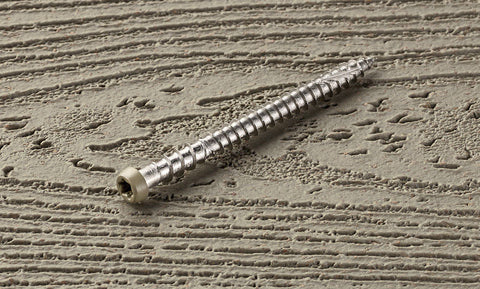 Starborn Cap-Tor No. 10 X 2-3/4 in. L Warm Gray Star Undercut Head Deck Screws 350 pk