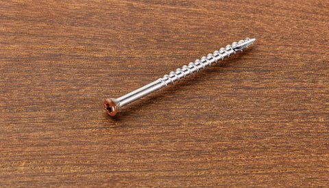 Starborn Headcote No. 7 X 1-5/8 in. L Brown Star Trim Head Deck Screws 350 pk