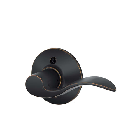 Schlage Accent Traditional Aged Bronze Dummy Lever
