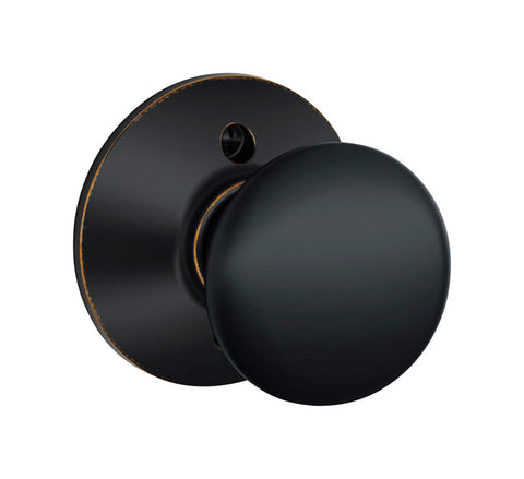 Pomo sin funcionamiento Schlage Plymouth en bronce envejecido