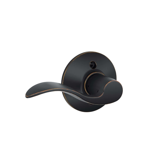 Schlage Accent Traditional Aged Bronze Dummy Lever