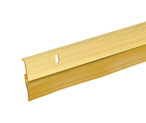Frost King 36 pulg. de largo, barrera de puerta de aluminio dorado, 1 ud.