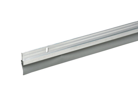 Frost King 36 pulg. de largo, protector de puerta de aluminio plateado, 1 ud.
