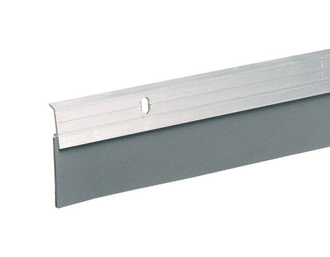 Frost King 36 pulg. L Guardapolvo para puerta de aluminio plateado/vinilo 1 pza.