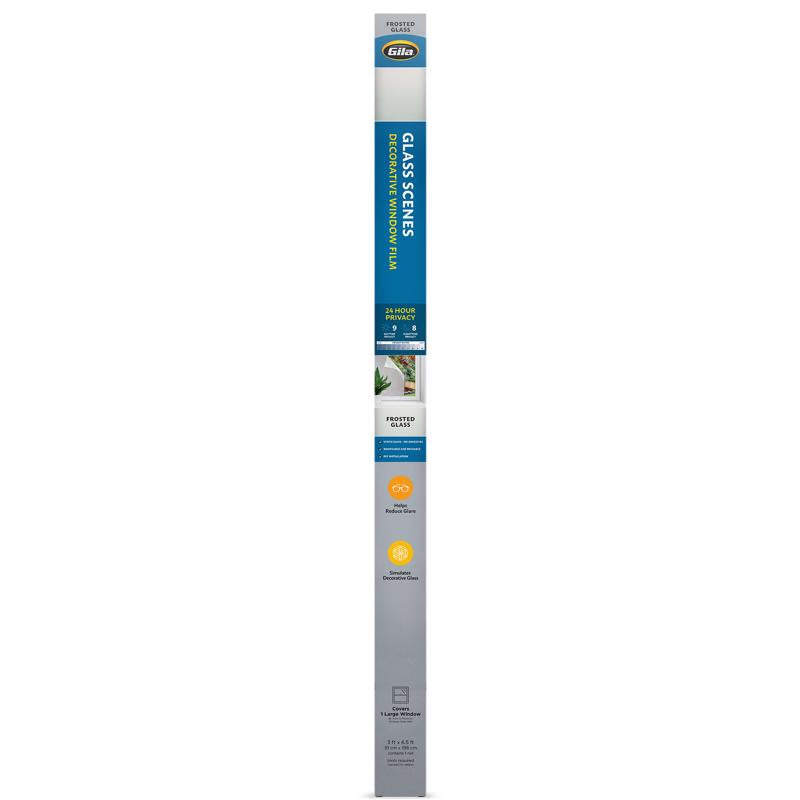 Gila Privacy Control Frosted Glass Window Film 36 in. W X 78 in. L (Pack of 4)