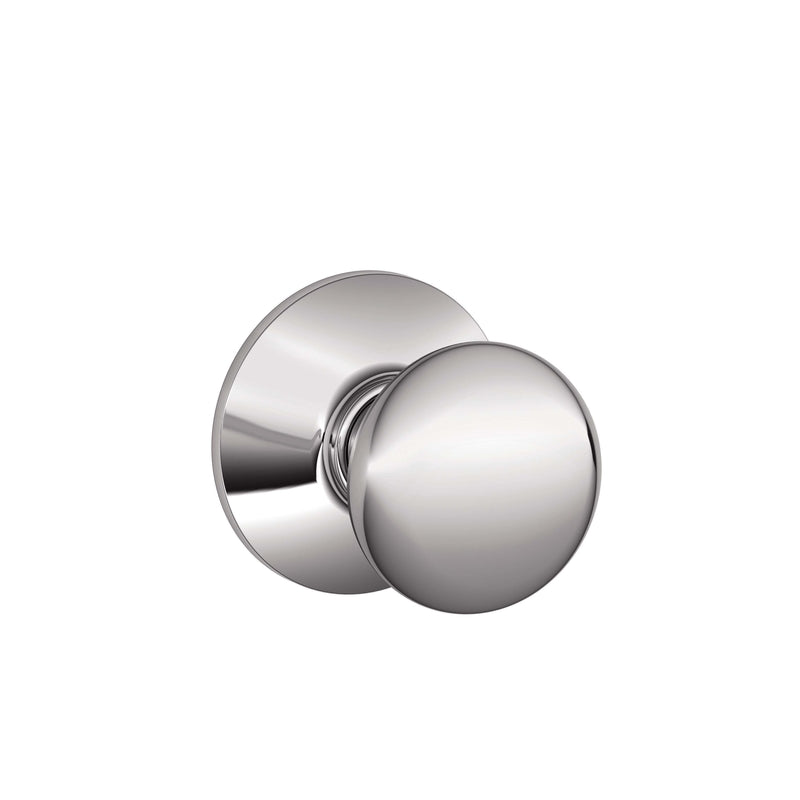 Schlage Plymouth Classic Bright Chrome Passage Door Knob