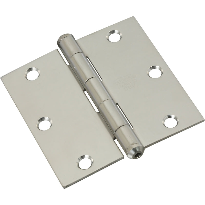 National Hardware 3 in. L Stainless Steel Door Hinge 1 pk