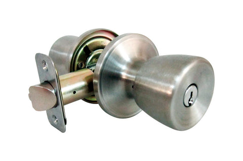 Faultless Tulip Satin Stainless Steel Entry Knobs