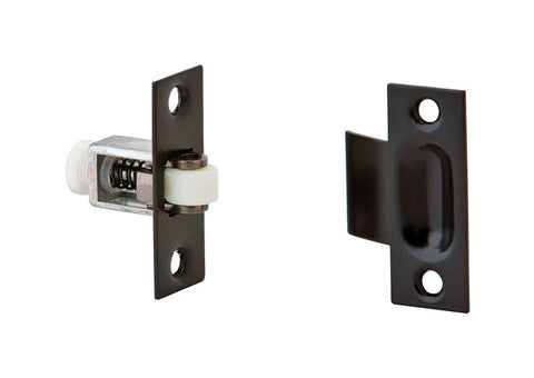 Ives 0.9 in. H X 1.8 in. W X 2.2 in. D Oil Rubbed Bronze Brass Roller Catch
