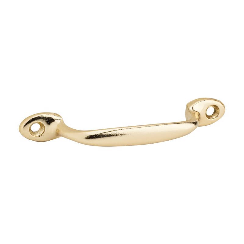 Ives 4-7/8 in. L Bright Brass Aluminum Screen Door Pull (Pack of 20)