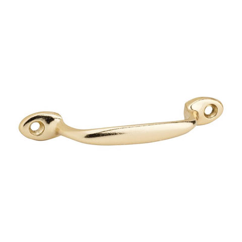 Ives 4-7/8 in. L Bright Brass Aluminum Screen Door Pull (Pack of 20)