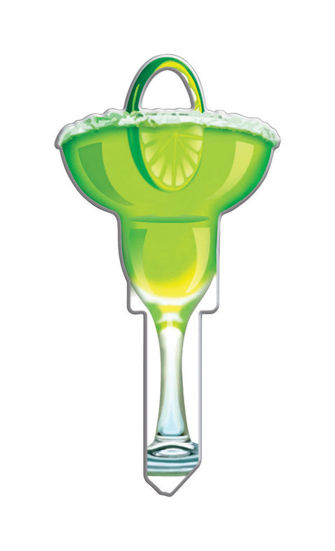 Lucky Line Margarita House Key Blank Single For Schlage Multicolored (Pack of 5)
