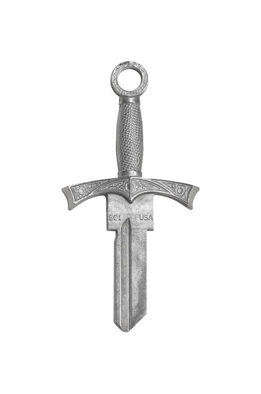 Lucky Line Sword House Key Blank 68 Single For Schlage Locks Silver (Pack of 5)