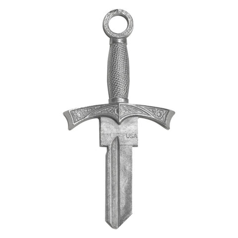 Lucky Line Sword House Key Blank Double For KW1 Silver (Pack of 5)