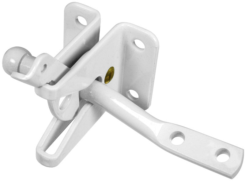 National Hardware 3.5 in. H X 6.5 in. W Steel Automatic Gate Latch
