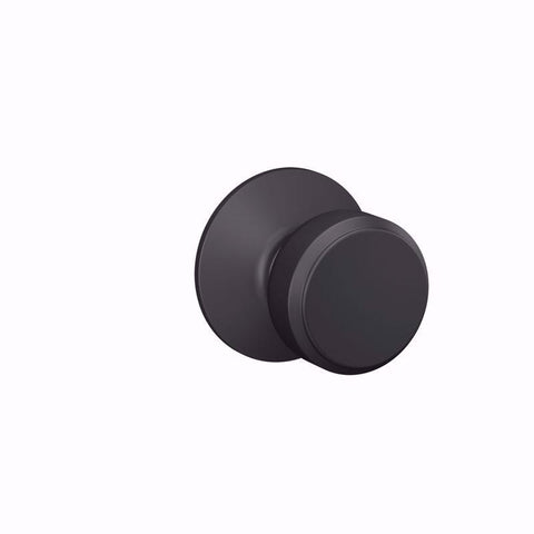 Schlage Bowery Matte Black Knob