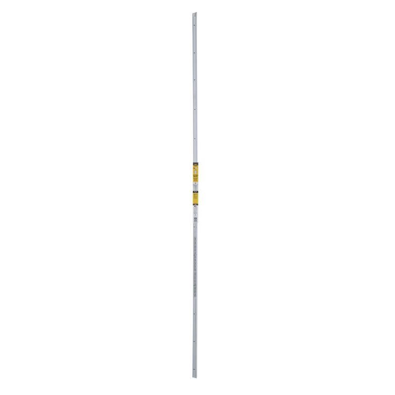 M-D Building Products Juego de burletes de aluminio blanco/vinilo para jambas de puerta 36 pulg. de largo x 1 pulg.