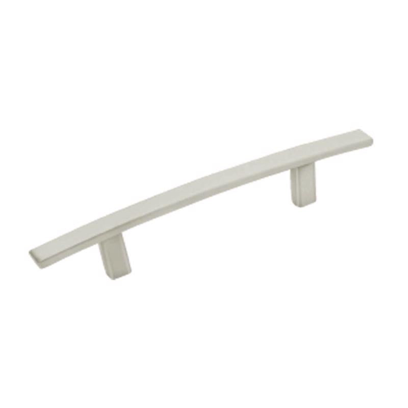 Amerock Cyprus Contemporary Arch Cabinet Pull 3-3/4 in. Satin Nickel Silver 1 pk