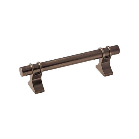 Amerock Davenport Transitional Bar Cabinet Pull 3-3/4 in. Gunmetal Gray 1 pk
