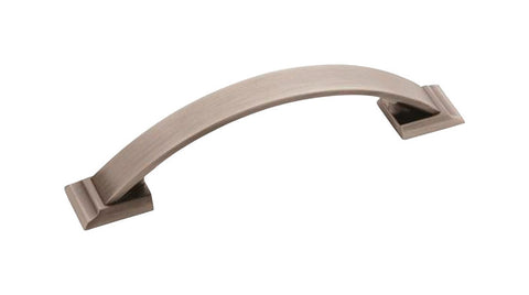 Amerock Transitional Arch Cabinet Pull 3-3/4 in. Antique Silver Silver 1 pk