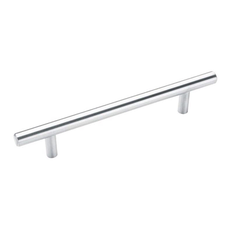 Amerock Contemporary Bar Cabinet Pull 5-1/16 in. Stainless Steel Silver 1 pk