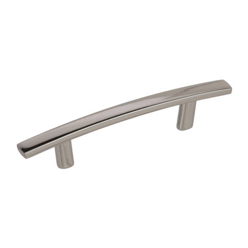 Amerock Cyprus Contemporary Arch Cabinet Pull 3 in. Polished Nickel Silver 1 pk