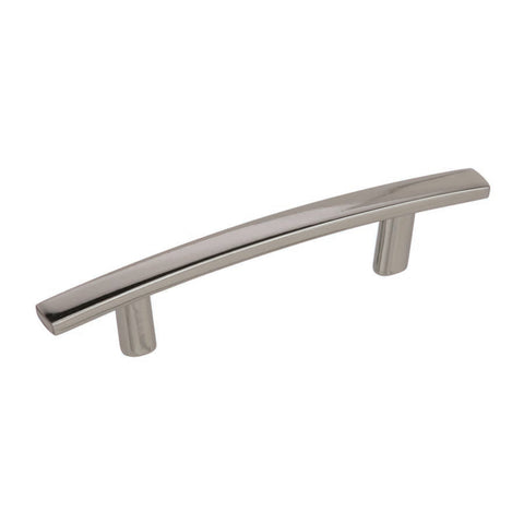 Amerock Cyprus Contemporary Arch Cabinet Pull 3 in. Polished Nickel Silver 1 pk