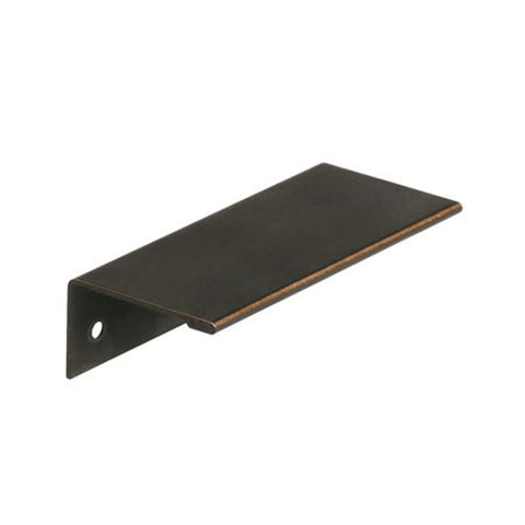 Amerock Edge Pulls Contemporary Edge Pull 3 in. Oil Rubbed Bronze Brown 1 pk