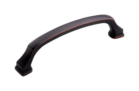 Amerock Traditional Arch Cabinet Pull 5-1/16 in. Oil Rubbed Bronze Brown 1 pk